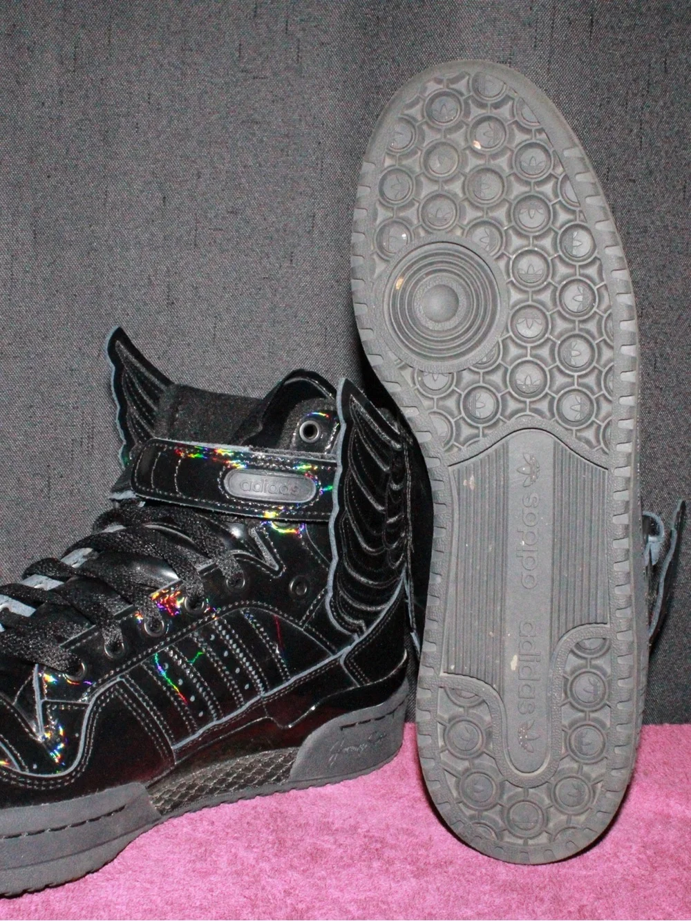 adidas Originals black high